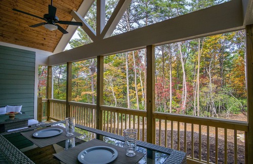 The Arbor House | Mountain Days at Lake James | Pet Friendly, Gas Grill & Fire Pit