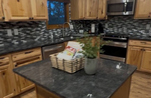 Eagle River House | Mountain & River Views, 7 P Hot Tub, 4 Patios, 4 Bedrooms, 2+ Baths, Cozy FP