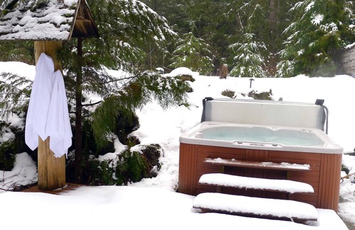 Glacier House | Mt Baker's Skyline sleeps 8, is pet friendly & includes a hot tub.