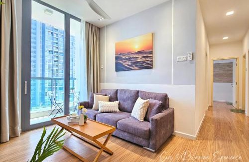 Puchong Apartment | Muji Design Homestay with Balcony and Nice Swimming Pool View at Cyberjaya by Cloud Host