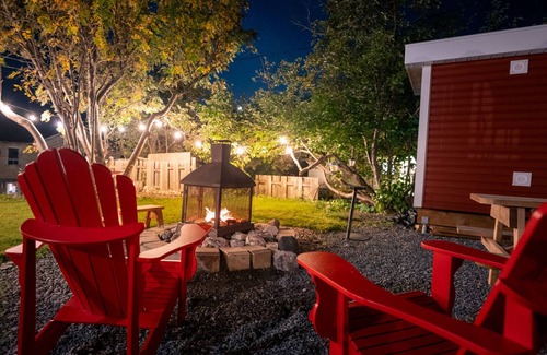 Murdochville House | Murdoch Beach House - Fireplace and Sauna