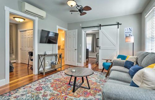 Mystic - New London Apartment | Mystic Refuge with Patio Less Than 1 Mi to Downtown!