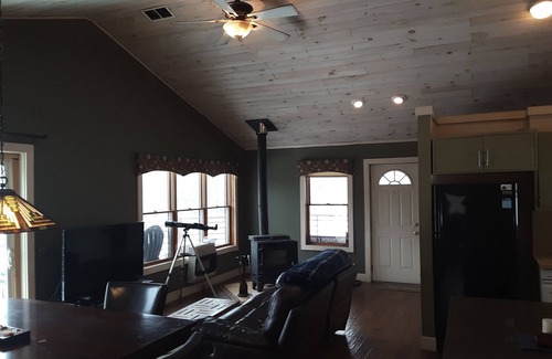 Springwater Cabin | Naples Mountain View Cabin! Amazing Views! Fireplace! 20 Acres! NEW HOT TUB!