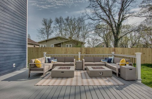 Cleveland Park Villa | Nashville Love-Bohemian Farmhouse of your dreams awaits in this 5 bed, 3.5 bath!