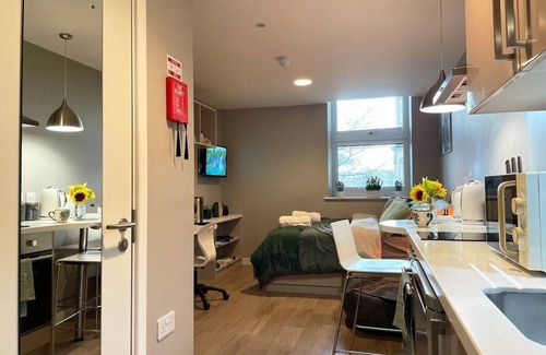 Newcastle-upon-Tyne Apartment | Natural Studio by HNFC Stays