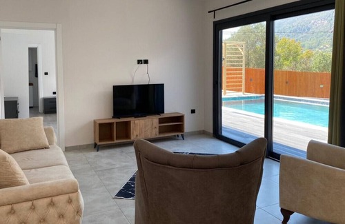 Kas Villa | Nature View Villa w/ Pool and Jacuzzi in Antalya