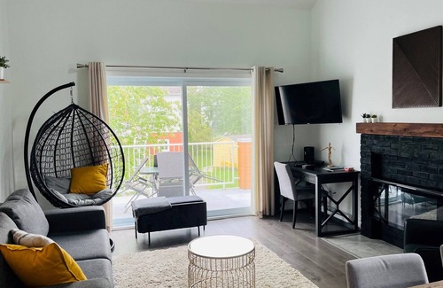Magog Condo | Near Lake Memphremagog and Mount Orford