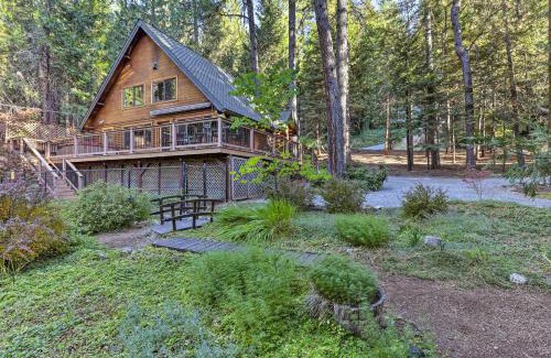 Pollock Pines House | Near Vineyards Cabin with Hot Tub in Pollock Pines!