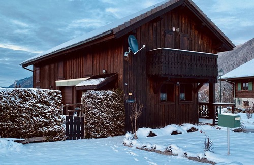 Seytroux Ski Chalet | Nestled between the mountains and the lake you will find this charming chalet!
