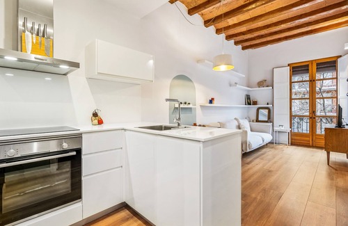 Hostafrancs Apartment | Nestled in the vibrant heart of Barcelona, just a stone's throw away from Plaza Espanya