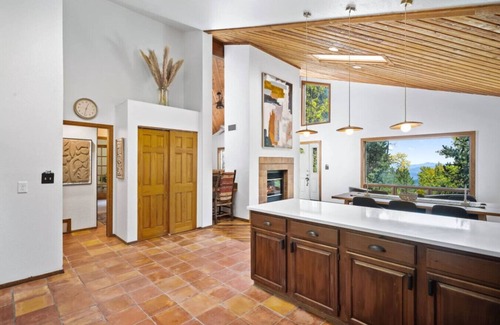 Evergreen House | Nestled Inn - Trails, Views, Hot Tub, Skiing!
