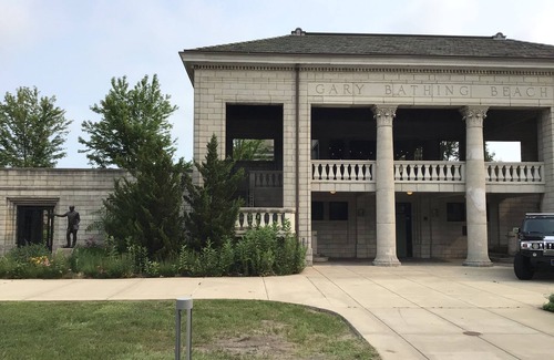Miller Beach House | Nestled just behind Marquette Park. 5 minute walk to beach.