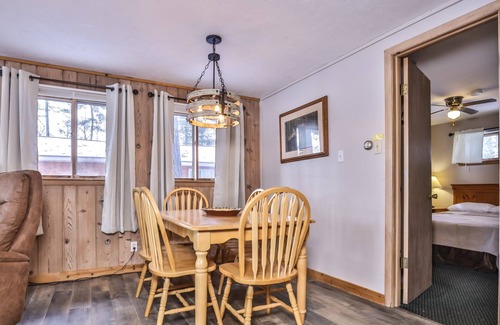St Germain Cabin | New! 2 Bedroom cottage at Black Bear Resort on Little Saint Germain Lake!