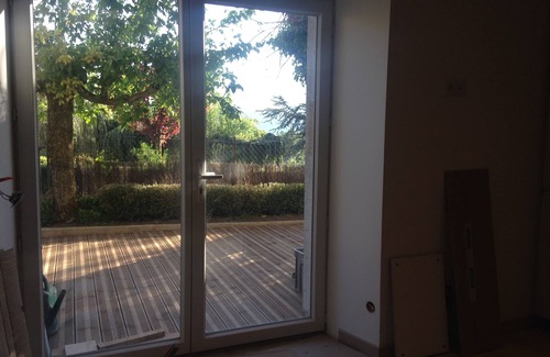 Mouxy Apartment | New Aix-les-Bains: Studio nine, facing south, with terrace.