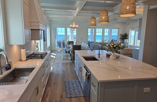 Cape San Blas House | NEW BEACHFRONT-2 masters-hot tub-game room-gated Ovation w/Amenities, dogs OK!
