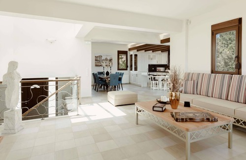 Gerani Villa | New beautiful artistic villa! 1km to the beach!