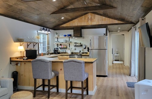 Seawall Cabin | New cabin on private road, 1/2 mile to Seawall Beach and 3 miles to town center.