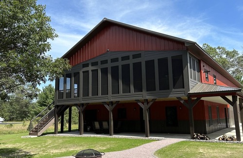 Necedah Cabin | New Cabin on Yellow River at Castle Rock Lake. 3 minutes to Buckhorn Grill & Bar