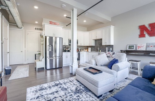 Downtown Lincoln Condo | New Condo in Downtown Lincoln - Walking Distance to UNL/MS, PB Arena, Haymarket