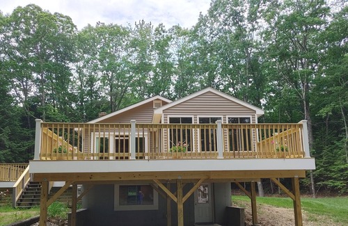 Acton Cottage | New Cottage with Dock access and View of Mousam Lake