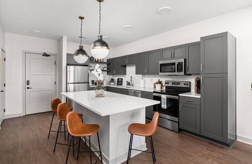 Speedway Condo | New Downtown Apartment - Next to Motor Speedway!