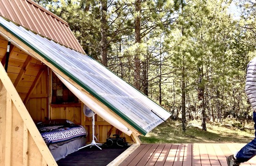 Custer Cabin | NEW! Glamping A-Frames, Stargazer 1 at Dakota Dream