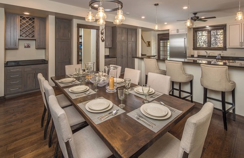 Big Sky Condo | New! Hot Tub, Town Center, Air Conditioning! Western Luxe Delight!