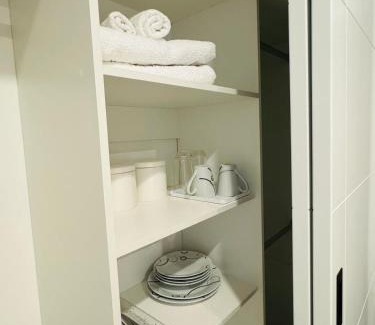 Wharewaka House | New house has bedroom with attached bathroom