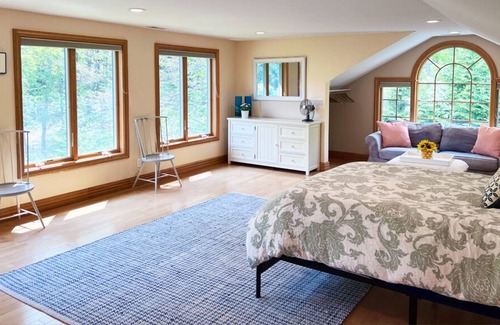 Guilford Apartment | NEW! Large Studio Apartment : Close to the Guilford Green : Pets Welcome!