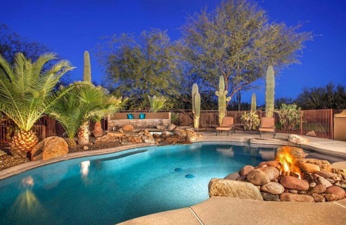 Pinnacle Peak House | New Listing! Custom Home 2 ACRES+ True Indoor-Outdoor Living!