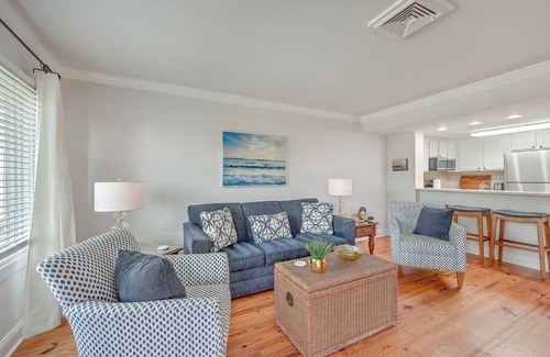 Isle of Palms Apartment | New Listing! Port O' Call E203-Luxury Ocean View!
