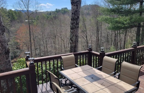 Newland Cabin | *NEW LISTING* River Front Cabin Near Linville Falls/Winery Sleeps 16