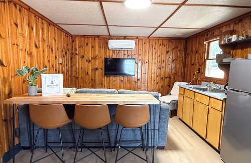 Branch Cabin | New listing! Rustic 6-cabin resort on Long Lake with a beach and waterslide