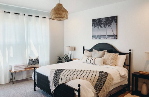 Vineyard House | New Modern Boho Lakefront Townhome Near UVU & BYU