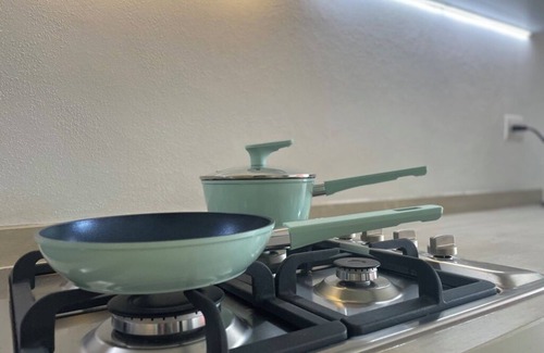 Cholula Apartment | New Nordic Loft With Amazing View of Volcano, 70mbps Wifi and Covered Parking