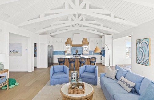 South Beach House | New Ocean Front Luxury Award Winner 5 BR 6.5 BA BHI and Shoals A Rare Find