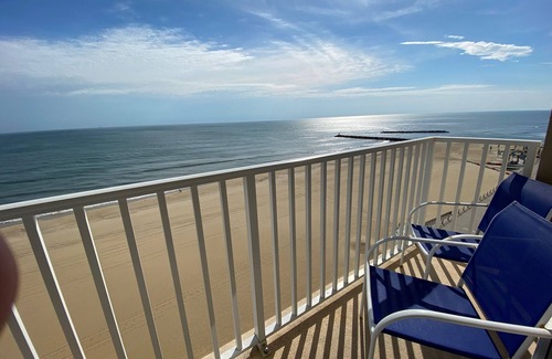 Northeast Virginia Beach Condo | New Oceanfront Contemporary! The ultimate view inside and out.