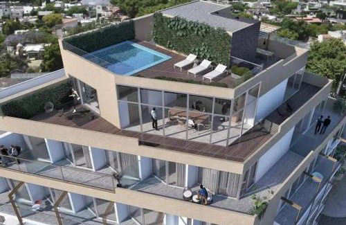 Villa Devoto Apartment | New Penthouse a estrenar en Sofisticado Barrio y Edificio Vista panorámica 100m2 Gimnasio Piscina Lujoso Salon de Fiestas Parking privado con acceso directo al departamento