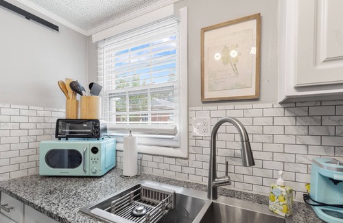 East Pensacola Heights House | NEW POOL NOW AVAILABLE FOR USE! Unit was meticulously furnished to give a coastal/farm house vibe