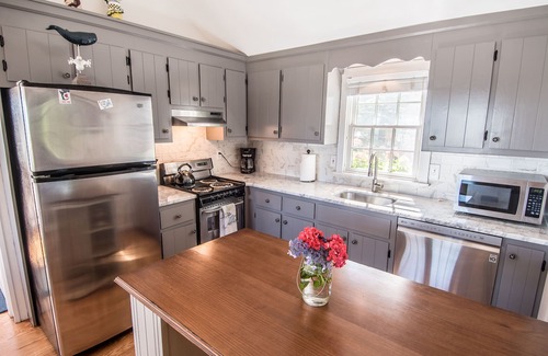 Mashpee House | New Seabury Beach Cottage with stunning ocean views, steps to private beach