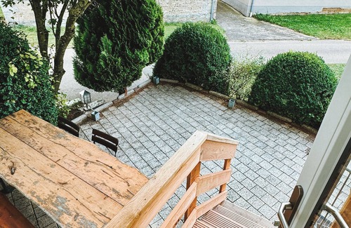 Schrozberg Apartment | NEW: Spacious suite with private terrace | 10 min from Rothenburg, ob der Tauber