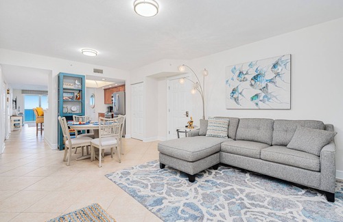 Daytona Beach Shores Condo | New! Twin Towers Condo - Direct Oceanfront #502