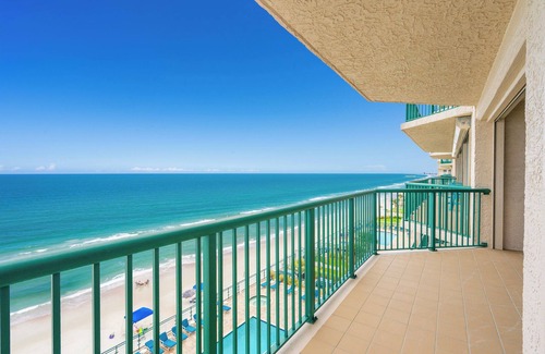 Daytona Beach Shores Condo | New! Twin Towers Condo - Direct Oceanfront #502