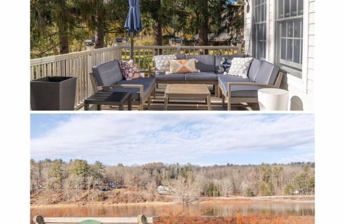 Narrowsburg Apartment | NEW: Two Riverfront Homes. Sleeps 12. Walk to Town