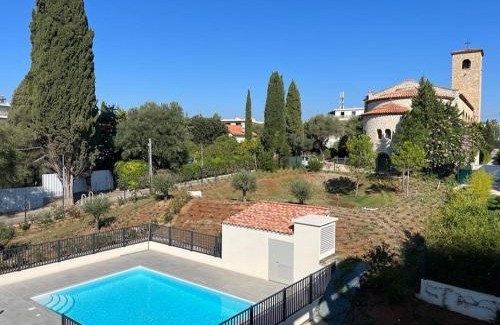 Antibes Apartment | Newly Built Apartment with Pool, Walk to the Beach