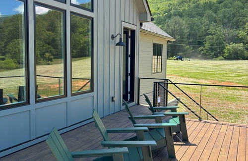 Afton House | Newly Built Custom 3-Bedroom Retreat in Scenic Afton – AC & WiFi Included
