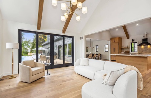Union Pier House | Newly built luxury home with pool/hot tub and McKinley Beach access