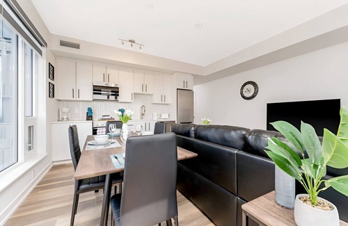 Kitchener Apartment | Newly Built Modern Condo with Stunning City Views