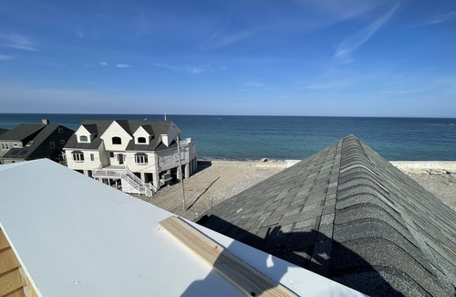 Scituate Villa | Newly built replica of our family's 1912 cottage.