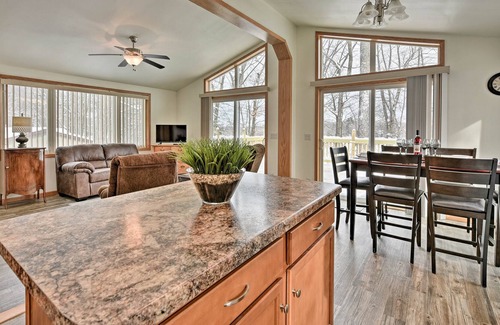 Brill House | Newly Constructed Red Cedar Lake Narrow Lodge!